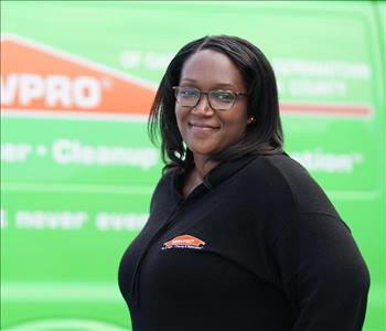 April, team member at SERVPRO of Frederick County